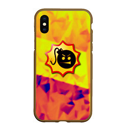 Чехол iPhone XS Max матовый Serious Sam Croteam