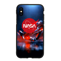 Чехол iPhone XS Max матовый Nasa space star