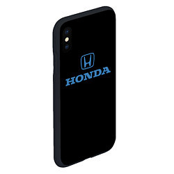 Чехол iPhone XS Max матовый Honda sport japan, цвет: 3D-черный — фото 2