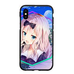 Чехол iPhone XS Max матовый Kaguya-sama wa Kokurasetai Чика Фудживара