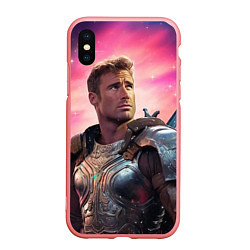 Чехол iPhone XS Max матовый William Glen Harold Herrington, цвет: 3D-баблгам