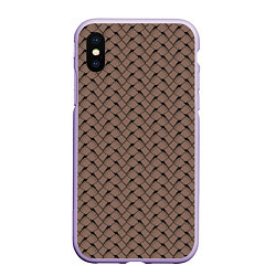 Чехол iPhone XS Max матовый Бесконечный блок рук