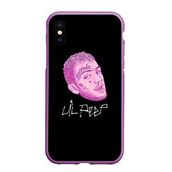 Чехол iPhone XS Max матовый Lil Peep rip 21