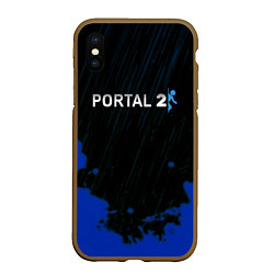 Чехол iPhone XS Max матовый Portal games