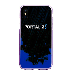 Чехол iPhone XS Max матовый Portal games