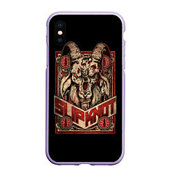 Чехол iPhone XS Max матовый Slipknot Бафомет