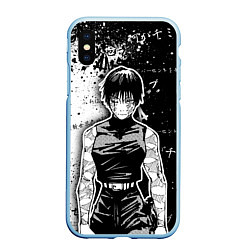 Чехол iPhone XS Max матовый Маки Зенин из Jujutsu kaisen