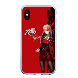 Чехол iPhone XS Max матовый Darling in the Franxx 002