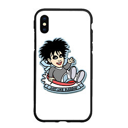 Чехол iPhone XS Max матовый The Cure Robert Smith - just like sleddin