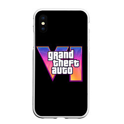 Чехол iPhone XS Max матовый Grand Theft Auto 6