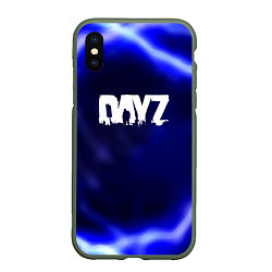 Чехол iPhone XS Max матовый Dayz strom gradient