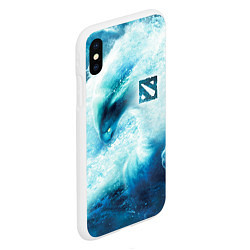 Чехол iPhone XS Max матовый Dota 2 - Morphling, цвет: 3D-белый — фото 2