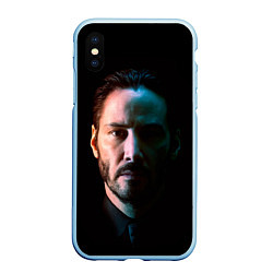 Чехол iPhone XS Max матовый Keanu Charles Reeves