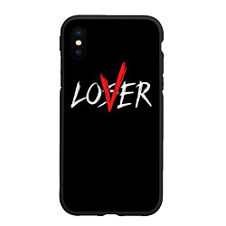Чехол iPhone XS Max матовый Lover loser