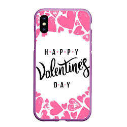 Чехол iPhone XS Max матовый Valentines day