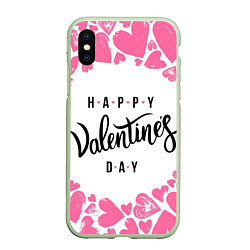 Чехол iPhone XS Max матовый Valentines day