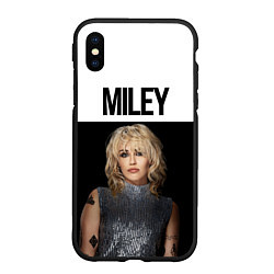 Чехол iPhone XS Max матовый Miley Cyrus