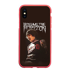 Чехол iPhone XS Max матовый Oli Sykes - Bring Me the Horizon