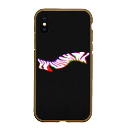 Чехол iPhone XS Max матовый Чушпанка волна