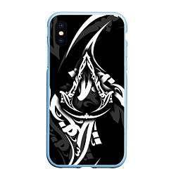 Чехол iPhone XS Max матовый Assassins Creed: Mirage - каллиграфия
