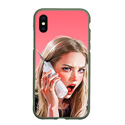 Чехол iPhone XS Max матовый Мем блондинка из фильма Дрянные девчонки