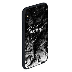 Чехол iPhone XS Max матовый Pink Floyd black graphite, цвет: 3D-черный — фото 2