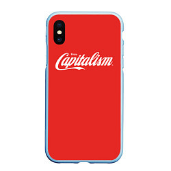 Чехол iPhone XS Max матовый Enjoy capitalism