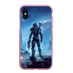 Чехол iPhone XS Max матовый Mass Effect - ai art