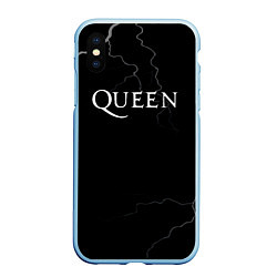 Чехол iPhone XS Max матовый Queen квин король