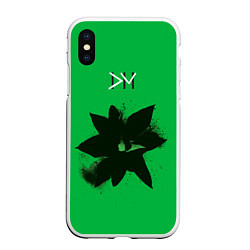 Чехол iPhone XS Max матовый Depeche Mode exciter, цвет: 3D-белый