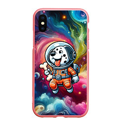 Чехол iPhone XS Max матовый Funny dalmatian puppy - ai art