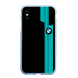 Чехол iPhone XS Max матовый BMW sport line geometry