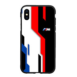 Чехол iPhone XS Max матовый BMW - униформа