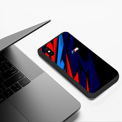 Чехол iPhone XS Max матовый M power - цвета бмв, цвет: 3D-черный — фото 2
