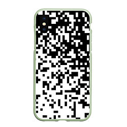 Чехол iPhone XS Max матовый Камуфляж городской