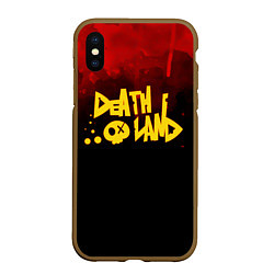 Чехол iPhone XS Max матовый Death land Bokuyaba
