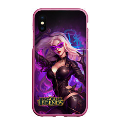 Чехол iPhone XS Max матовый League of Legends Kaisa Kda style