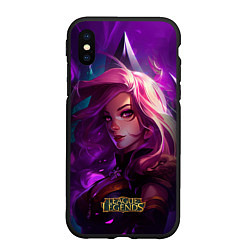 Чехол iPhone XS Max матовый League of Legends Kaisa Kda style