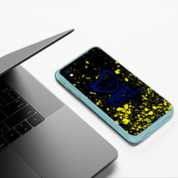 Чехол iPhone XS Max матовый Poppy Playtime хоррор, цвет: 3D-мятный — фото 2