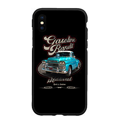 Чехол iPhone XS Max матовый Винтажный пикап Chevrolet Apache 1959 года