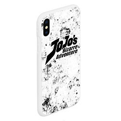 Чехол iPhone XS Max матовый JoJo Bizarre Adventure dirty ice, цвет: 3D-белый — фото 2