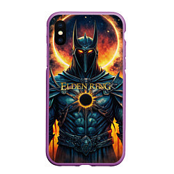 Чехол iPhone XS Max матовый Elden Ring black knight