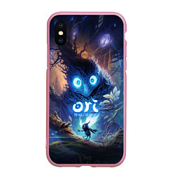 Чехол iPhone XS Max матовый Ku Ori and the Will of the Wisps