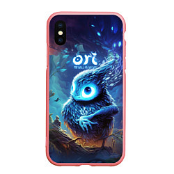 Чехол iPhone XS Max матовый Сова Ku Ori and the Will of the Wisps