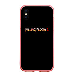 Чехол iPhone XS Max матовый Killing Floor horror