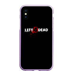 Чехол iPhone XS Max матовый Left 4 Dead logo