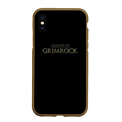 Чехол iPhone XS Max матовый Legend of Grimrock