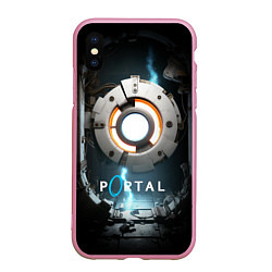 Чехол iPhone XS Max матовый Portal space