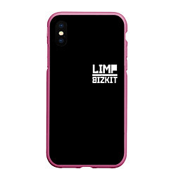 Чехол iPhone XS Max матовый Lim Bizkit logo