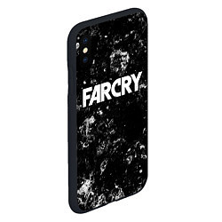 Чехол iPhone XS Max матовый Far Cry black ice, цвет: 3D-черный — фото 2